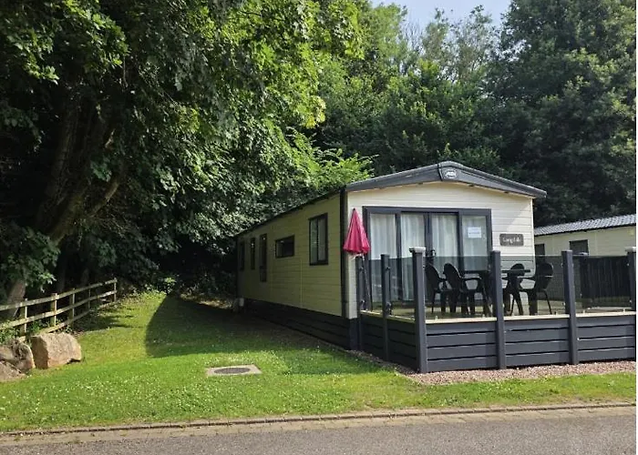 Woodland View Exec Van - Hot Tub - Private Parking - Hoburne Devon Bay